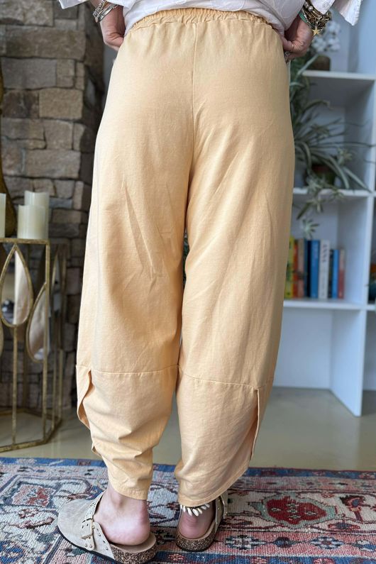Lagen Shelby Barrel Pant Soft Tuscan